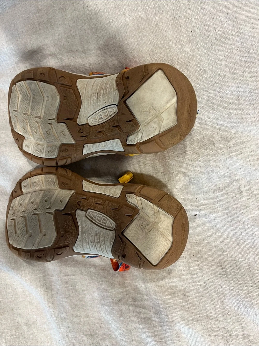 Keen Kids Yellow Multicolor Closed-Toe Outdoor Sandals